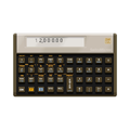 SwissMicros DM12L RPN financial calculator, front view